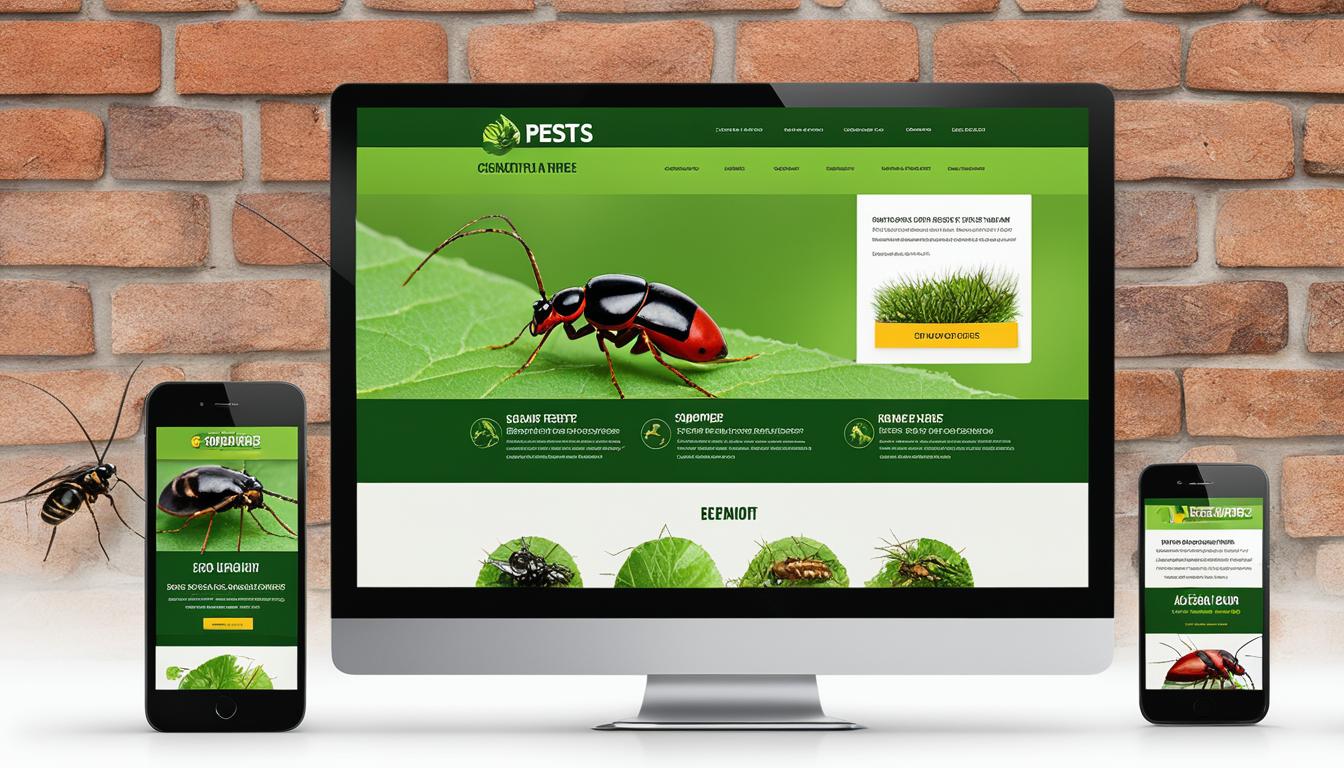 pest control website design
